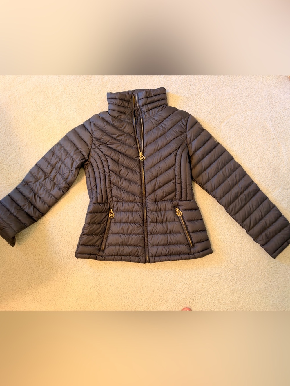 Michael kors packable down fill jacket